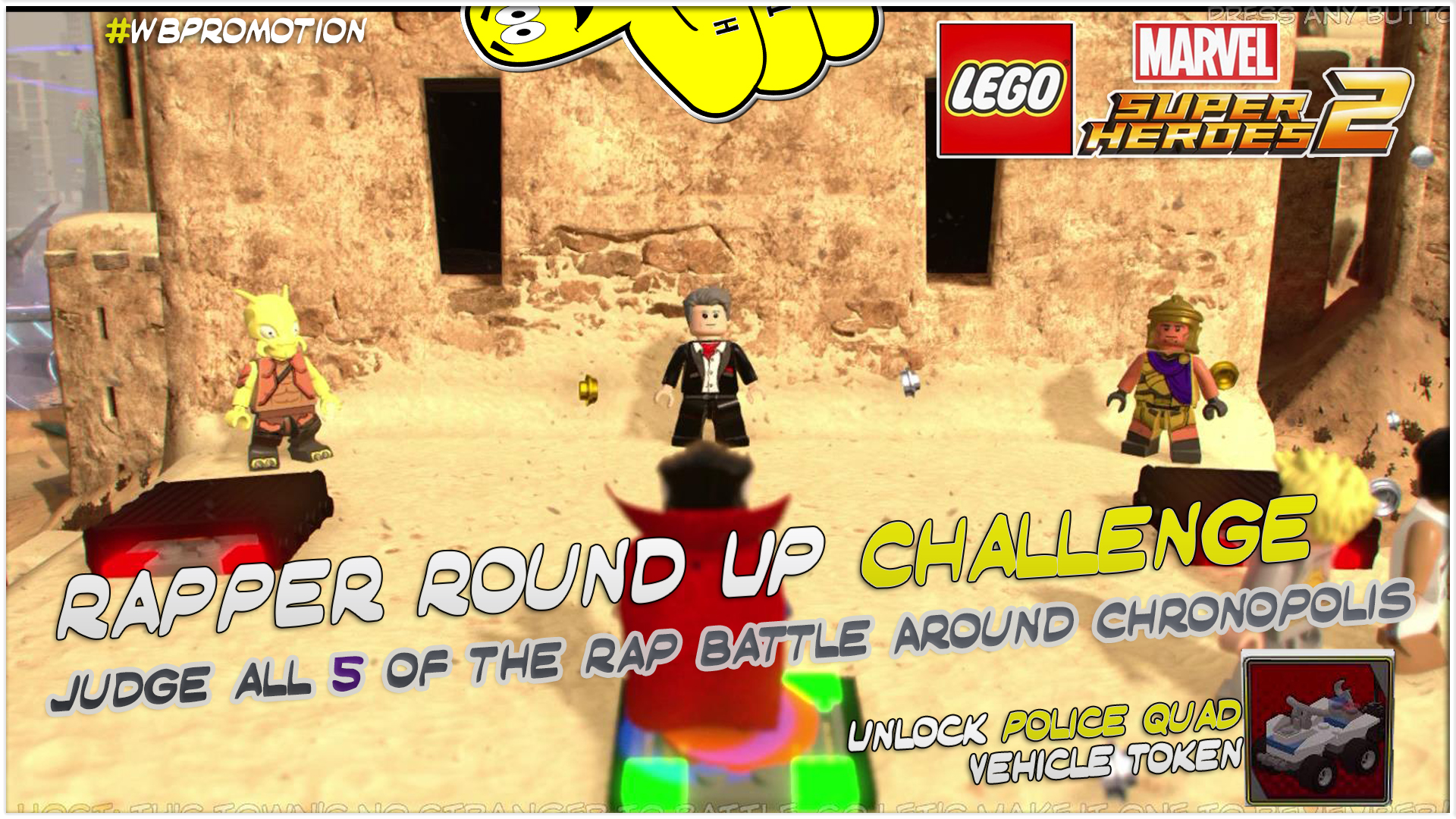 Lego Marvel Superheroes 2: Rapper Round Up Challenge – HTG