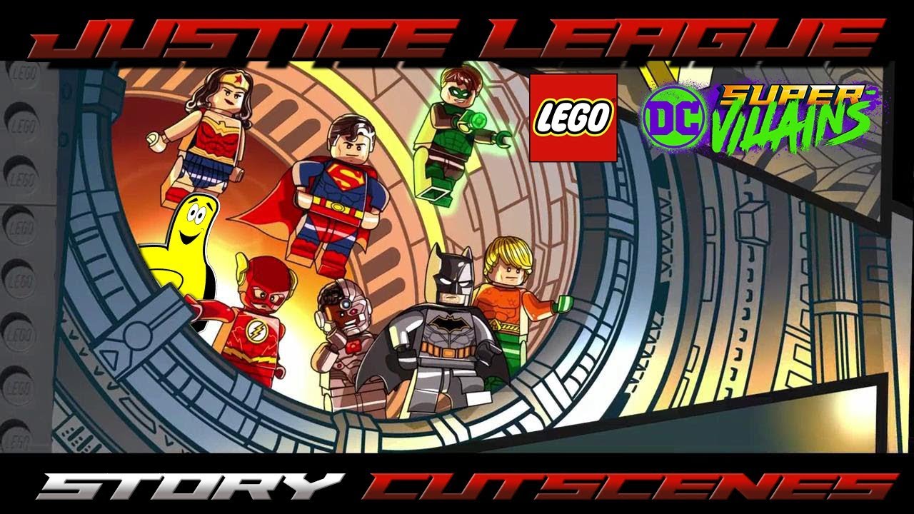 Lego DC Super-Villains: All Justice League Story Cutscenes – HTG