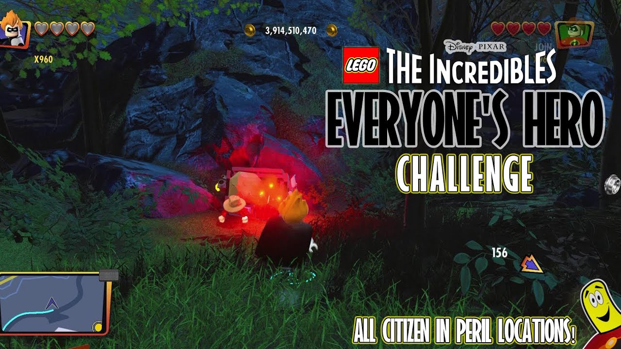Lego The Incredibles: Everyone’s Hero CHALLENGE – HTG