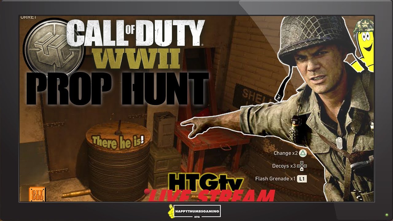 Call of Duty WWII: Prop Hunt and More! (10-10-18) – HTGtv