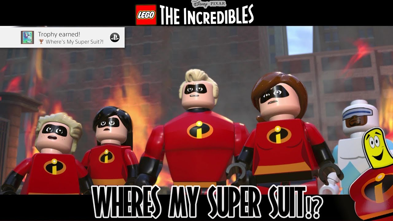 Lego The Incredibles: Where’s My Super Suit Trophy/Achievement – HTG